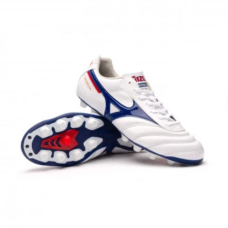 Bota Morelia II Elite White-High Risk Red