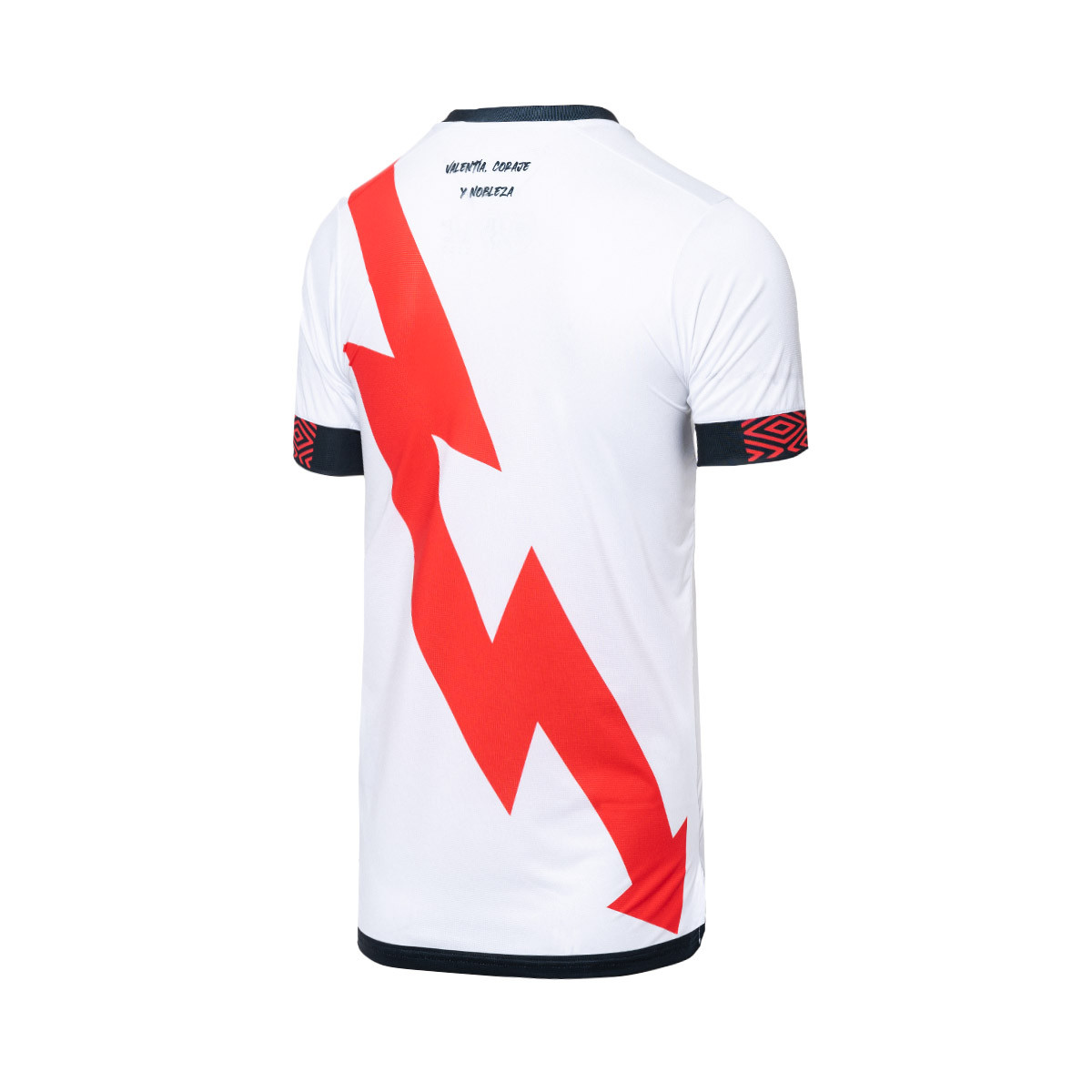 Camiseta Umbro Rayo Vallecano de Madrid Primera Equipación 2021-2022  Blanco-Rojo - Fútbol Emotion