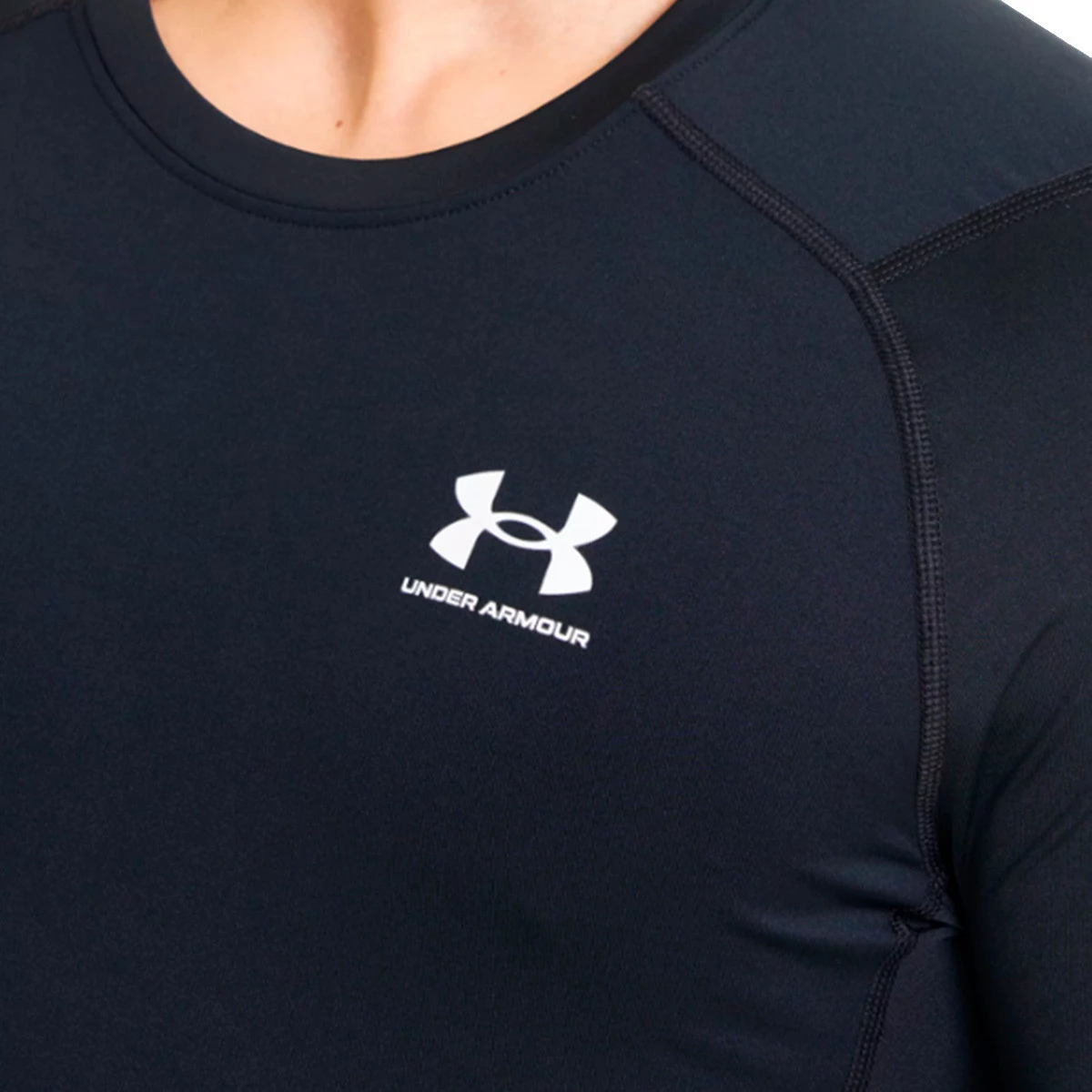 Camisola Under Armour HeatGear Compression Black - Basketball Emotion