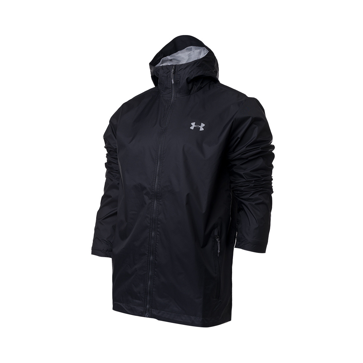 Chaqueta Under Armour Forefront Rain Black-Steel - Emotion