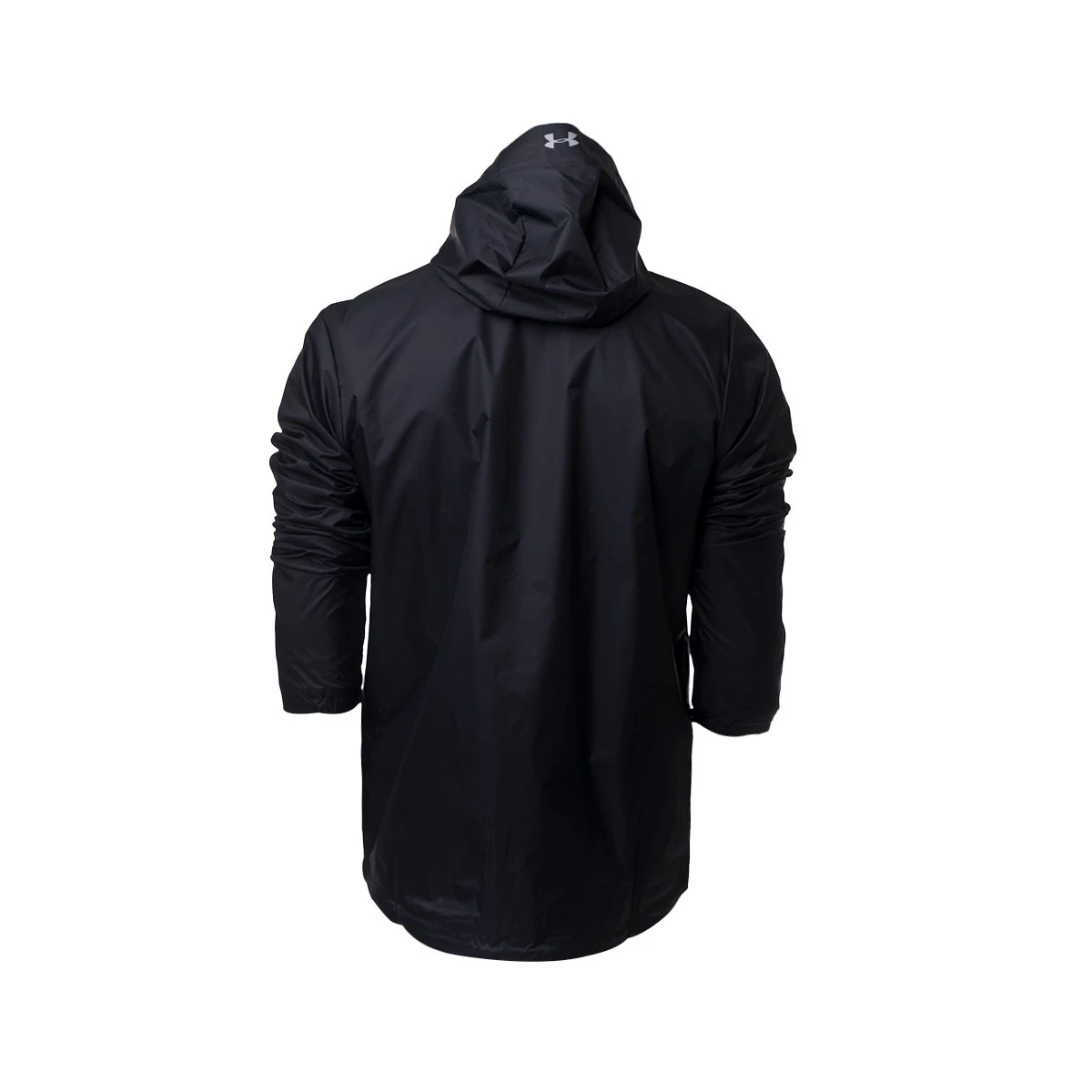 Under Armour Men's Forefront Rain Jacket - Black/Steel