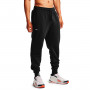 UA Rival Fleece Joggers-Black-Onyx White