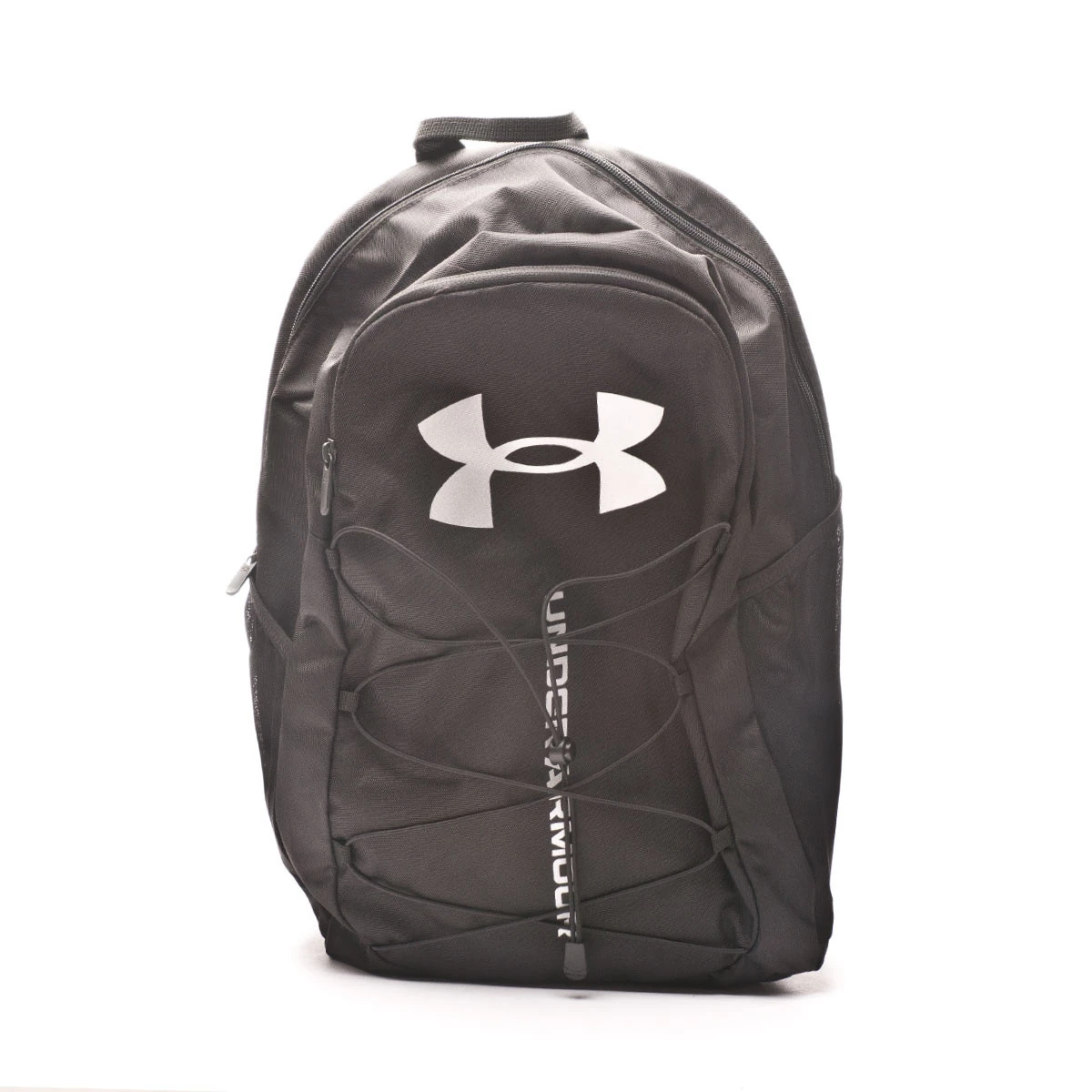 Mochila Under Armour UA Hustle Sport (26L) Black-Silver - Fútbol