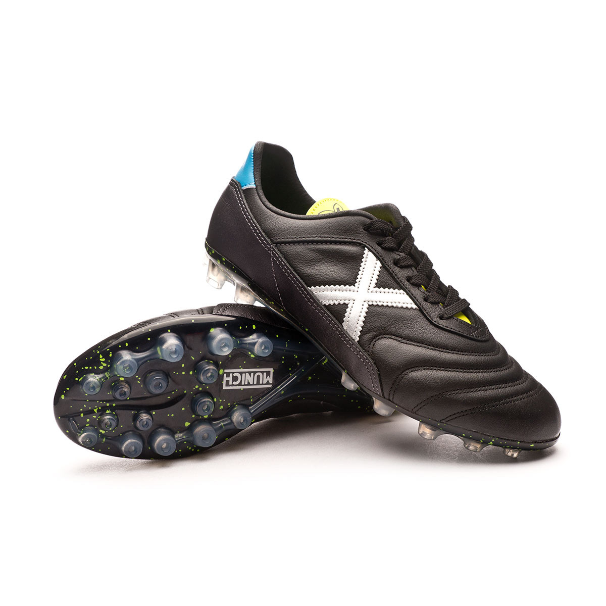 Bota de fútbol Munich 2.0 AG Black - Fútbol Emotion