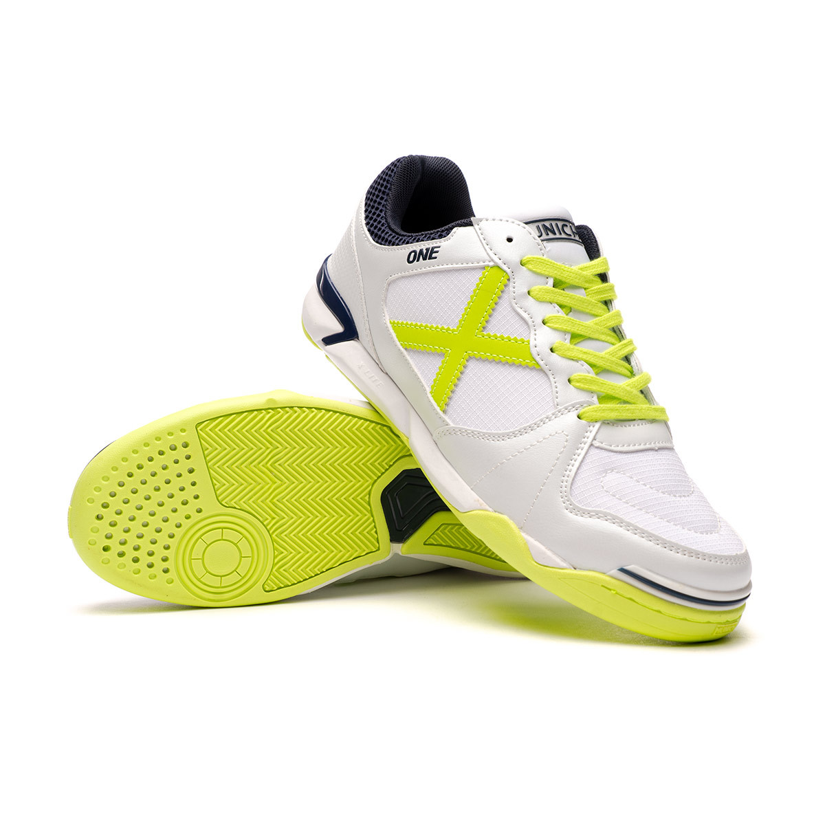 Futsal Shoes Munich One Indoor Blanco - Fútbol Emotion