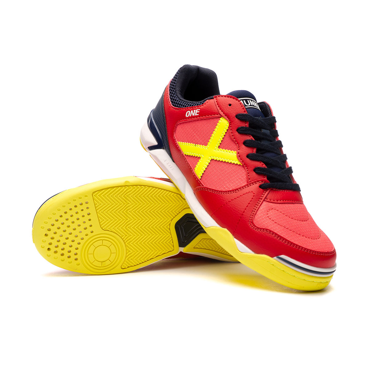 Scarpe Munich One Indoor Rojo - Fútbol Emotion