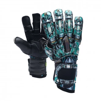 Guantes Asimetrik Bionik Pro Green-Silver