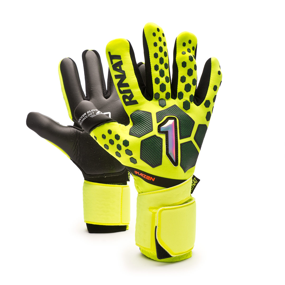 Guante de Rinat Kaizen Alpha Yellow - Fútbol Emotion