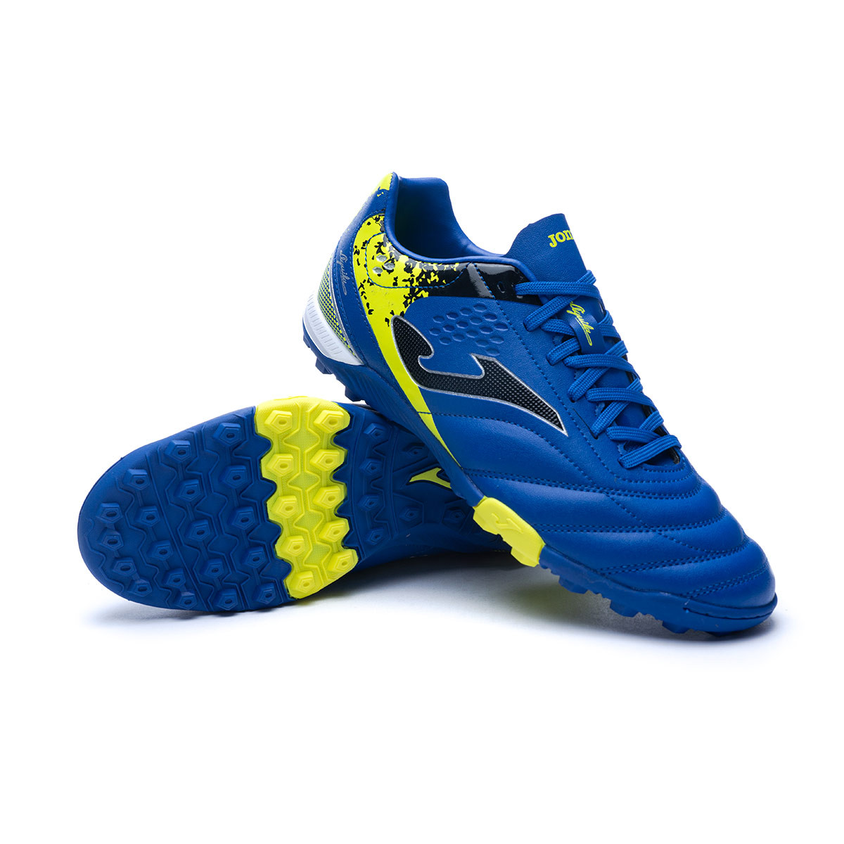 Zapatos de fútbol Joma Aguila Turf Royal-Amarillo flúor - Fútbol Emotion
