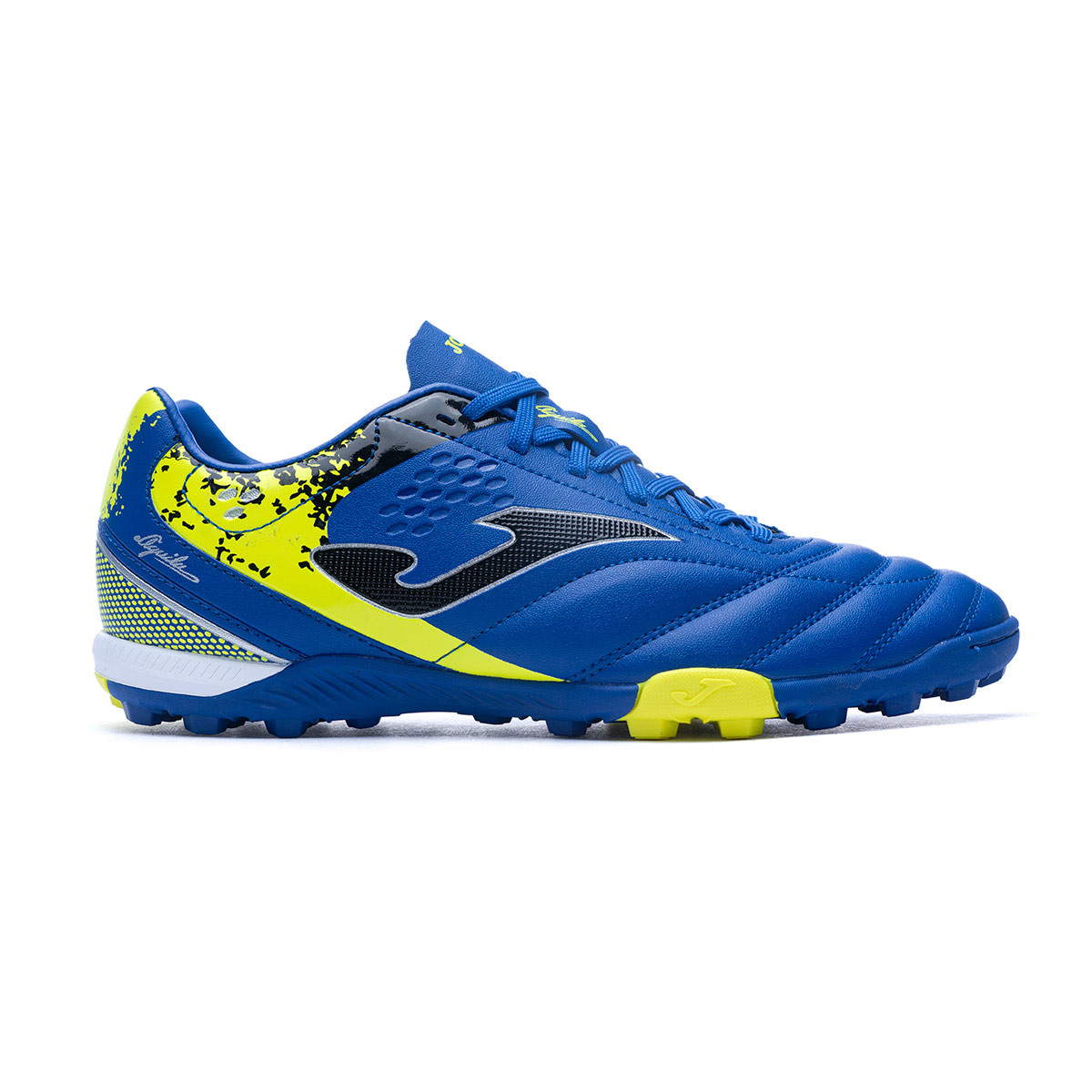 Zapatos de fútbol Joma Aguila Turf Royal-Amarillo flúor - Fútbol Emotion