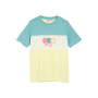 Pebbels Blocked Unisex Wax Yellow-Cameo Blue-Snow White
