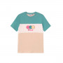 Pebbels Blocked Unisex Rainy Day-Cameo Blue-Snow White
