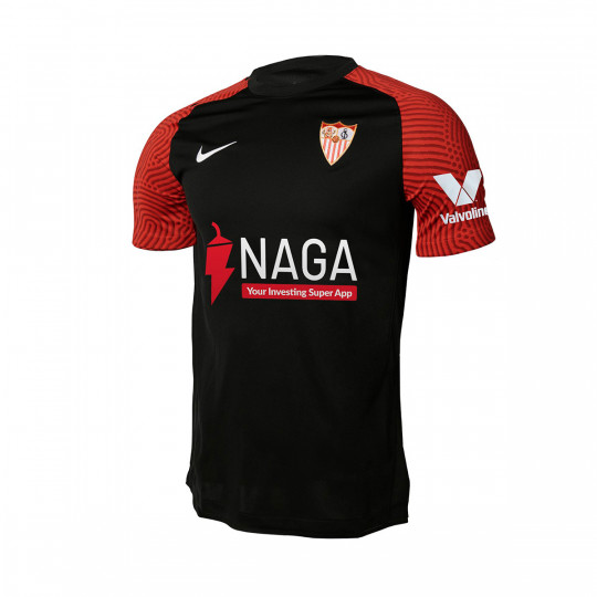 Condición previa tono Perplejo Camiseta Nike Sevilla FC Tercera Equipación Stadium 2021-2022 Niño Black -  Fútbol Emotion