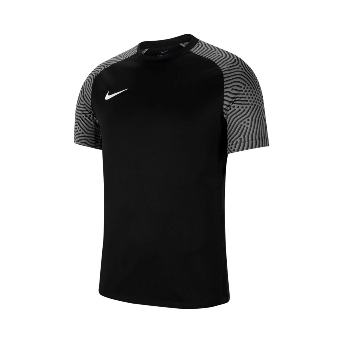 Jersey Nike Strike II s s Black Black White Futbol Emotion