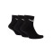 Calcetines Everyday Cushioned Ankle (3 Pares) Black