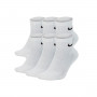 Everyday Cushioned Ankle (6 Paio)-White