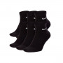 Everyday Cushioned Ankle (6 Pairs) Black