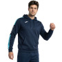Championship IV Hooded-Navy Blue-Turquesa Flúor