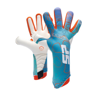 Glove Fútbol Goal Zero Pro Niño Orange-White-Blue - Fútbol Emotion