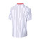 Camiseta Originals PinStripe FZ White-Red-Light Blue