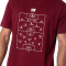Camiseta Alineación Burgundy