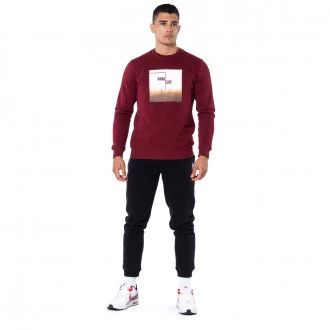 Sudadera Desierto Burgundy