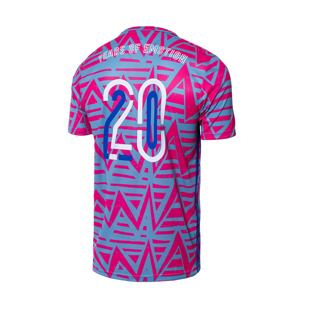 Camiseta adidas are lovers 20 aniversario Fútbol Emotion Light Blue-Shock Pink - Fútbol Emotion