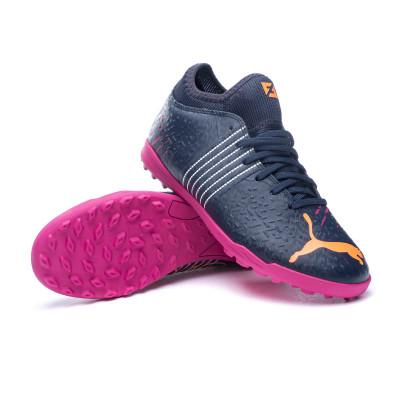 Football Boots Puma Kids Future Z 4.2 TT Parisian Night-Neon  Citrus-Festival Fuchsia - Fútbol Emotion