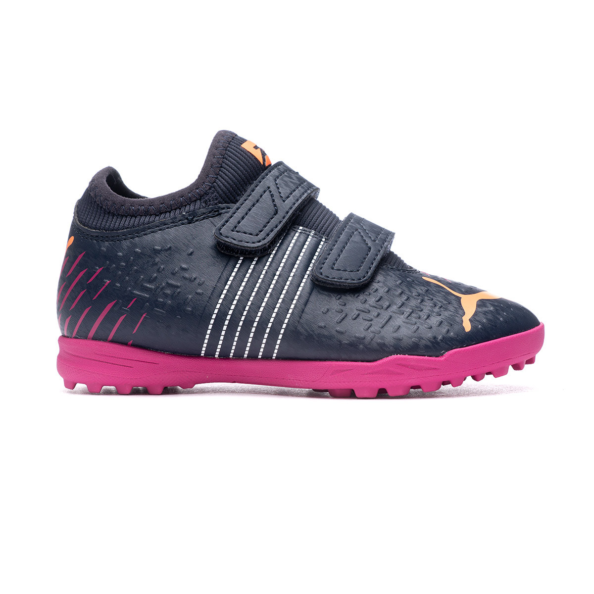 Football Boots Puma Kids Future Z 4.2 TT V Parisian Night-Neon  Citrus-Festival Fuchsia - Fútbol Emotion
