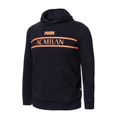 Sweatshirt Puma Kids AC Milan Fanswear 2021-2022 Puma Black-Red Blast -  Fútbol Emotion