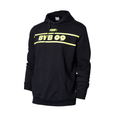 Sweatshirt Puma Borussia Dortmund Fanswear 2021-2022 Black-Safety Yellow -  Fútbol Emotion