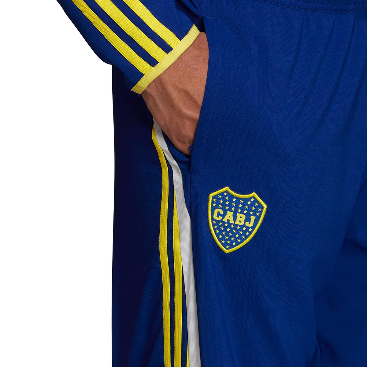 Pantalón largo adidas CA Boca Juniors Fanswear 2021-2022 Mystery Ink -  Fútbol Emotion