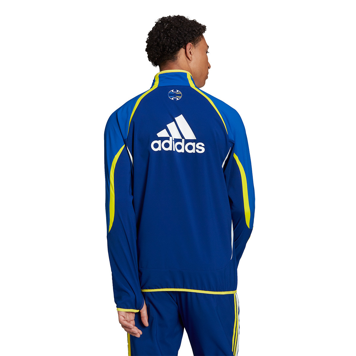Jacket adidas CA Boca Juniors Fanswear 2021-2022 Mystery Ink-Power Blue -  Fútbol Emotion