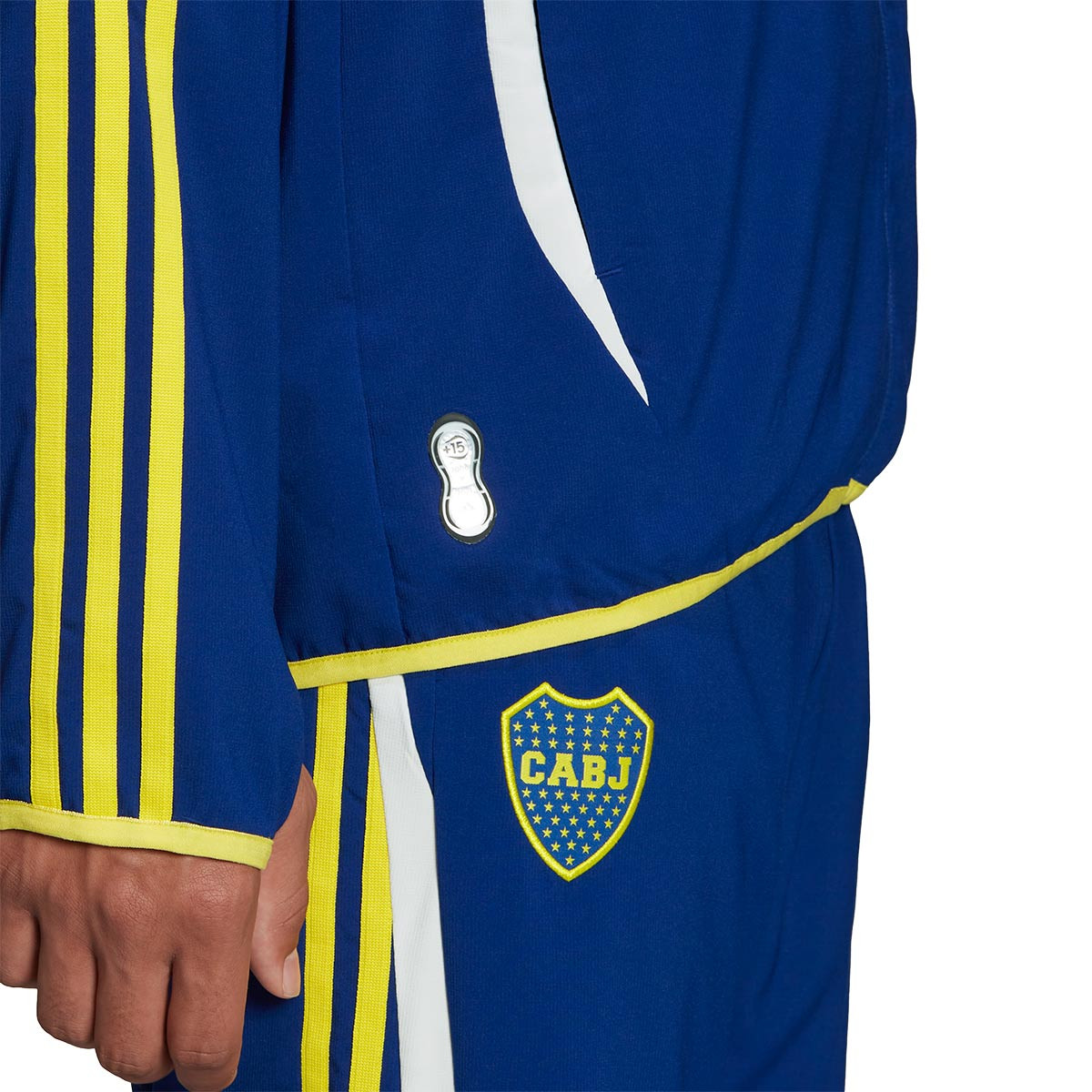 Chamarra adidas CA Boca Juniors Fanswear 2021-2022 Mystery Ink-Power Blue -  Fútbol Emotion