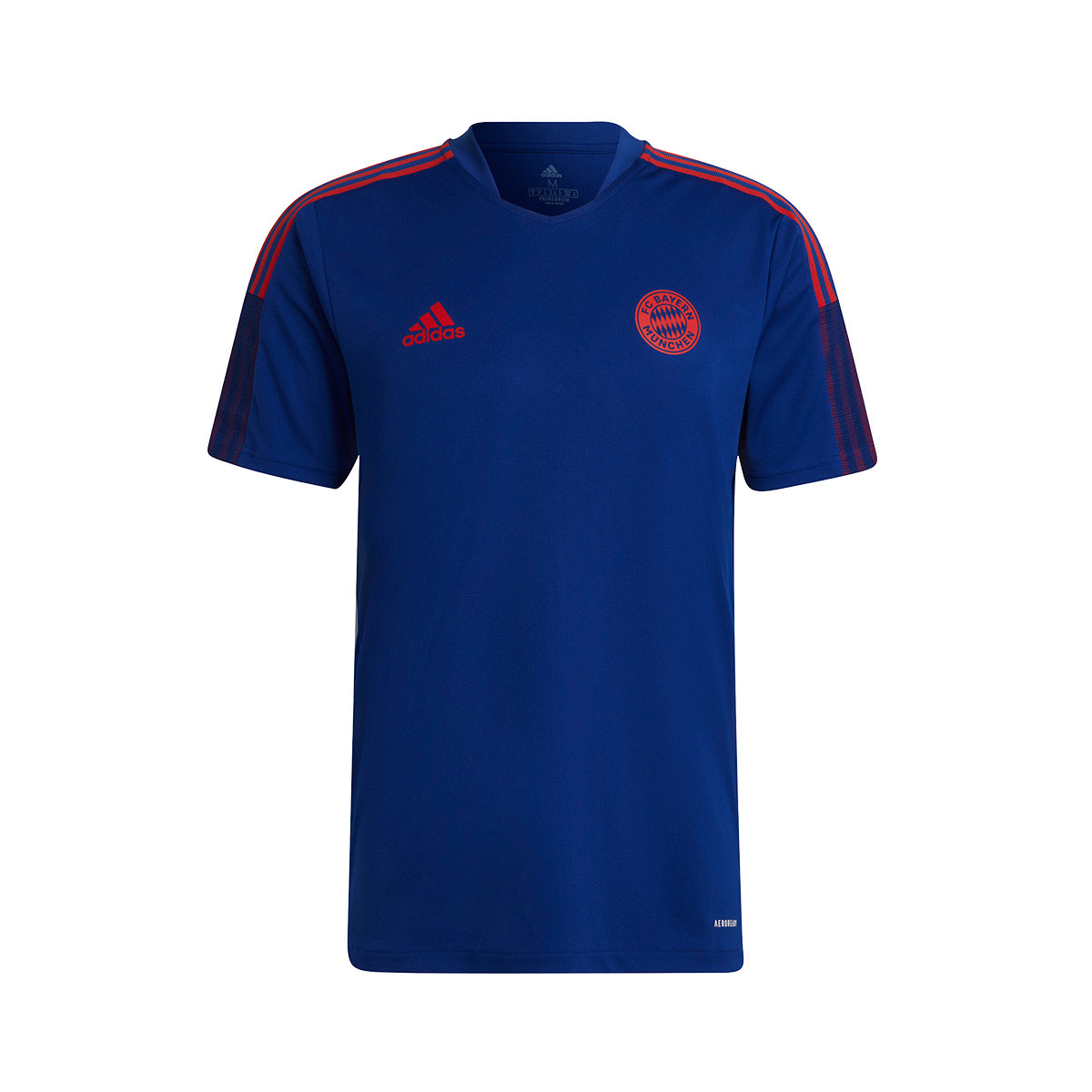 Camiseta adidas FC Bayern Múnich Training 2021-2022 Mystery Ink-True Red - Fútbol Emotion