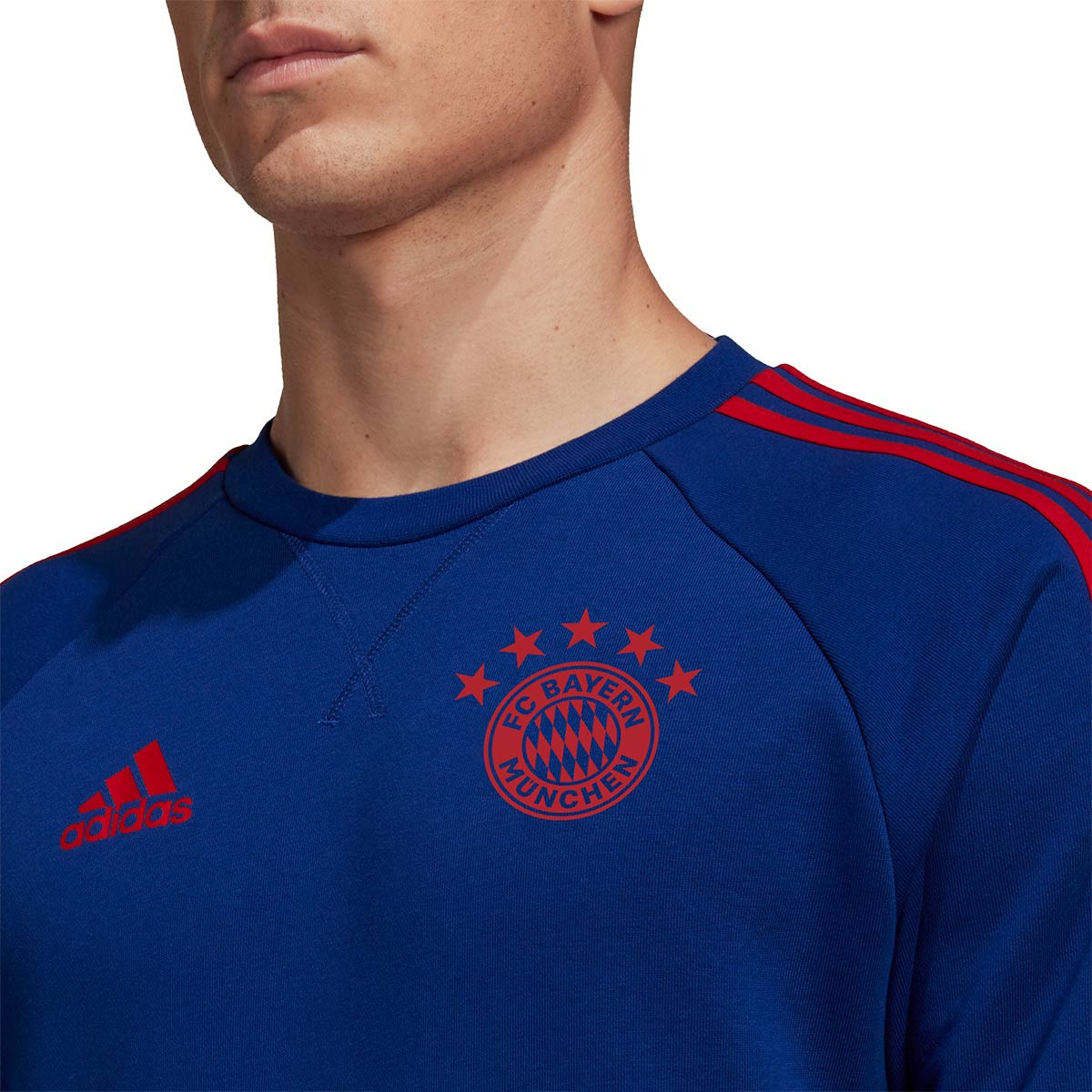 Sweatshirt adidas FC Bayern de Munich Training 2021-2022 Mystery Ink-True  Red - Fútbol Emotion
