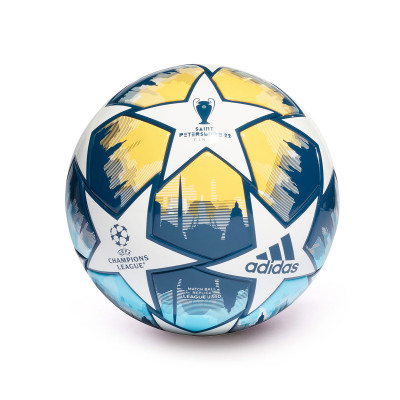 Balón adidas Champions League League J290 Petersburgo 2021-2022 White-Pantone - Fútbol Emotion