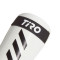 Espinillera Tiro Training White-Black