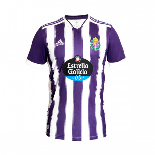 llenar raíz Canguro Camiseta adidas Real Valladolid Club de Fútbol Primera Equipación 2021-2022  Niño Purple-White - Fútbol Emotion