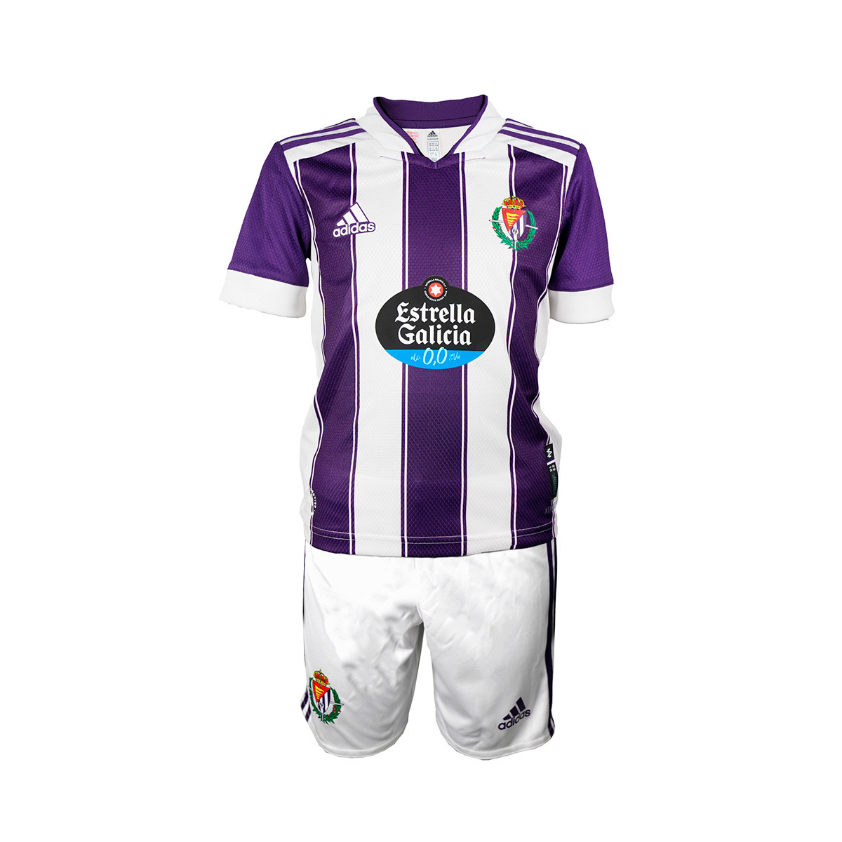 Kit adidas Kids Real Valladolid Club de Fútbol Home Kit 2021-2022 Purple-White - Fútbol Emotion