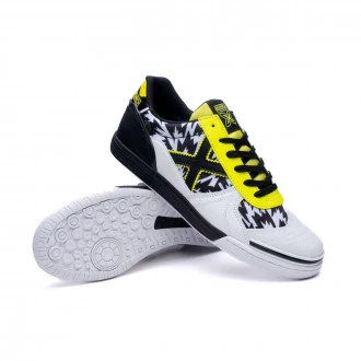 Zapatilla G3 Indoor Blanco-Negro-Amarillo