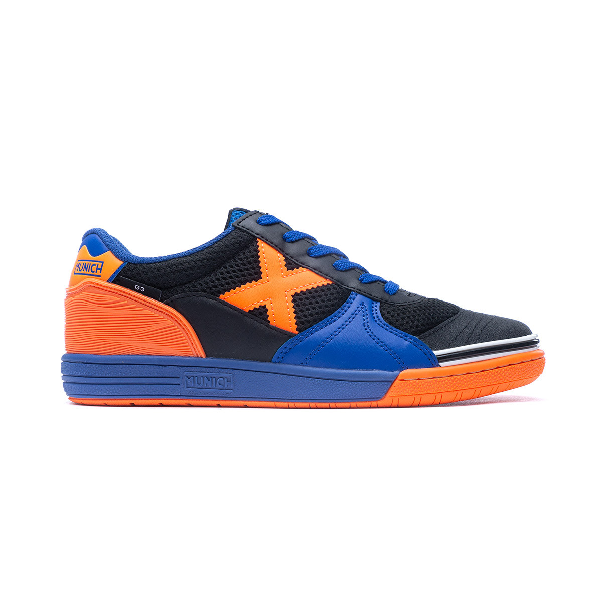 Futsal Shoes Munich G3 Indoor Black - Fútbol Emotion