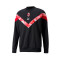 Sudadera AC Milan Fanswear 2021-2022 Black-Tango Red
