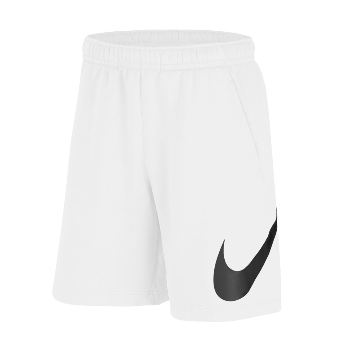 Pantalón corto Sportswear Club Graphic White-Black - Fútbol Emotion