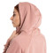 Chaqueta Sportswear Essentials Fleece Hoodie Mujer Rose Whisper