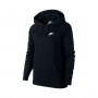 Sportswear Essentials Fleece Pullover Hoodie Mujer Black