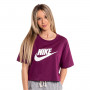 Sportswear Essential Cropped Icon Mujer Sangria