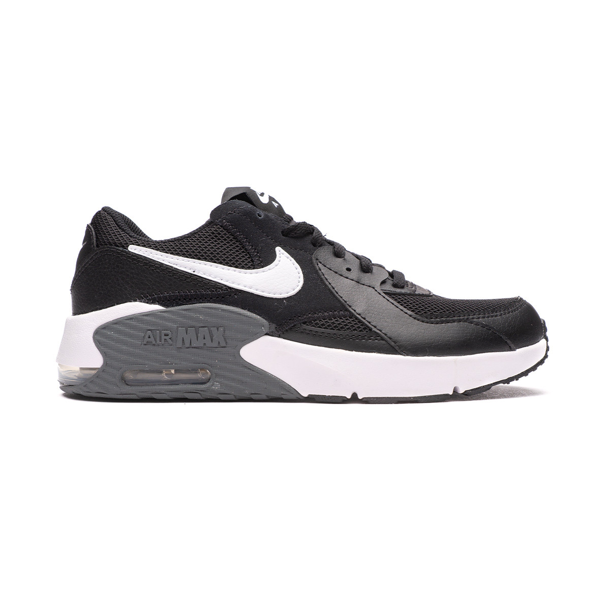 Zapatilla Nike Air Max Excee Niño Black-White-Grey - Fútbol Emotion