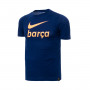 Kids FC Barcelona Fanswear 2021-2022 Blue Void