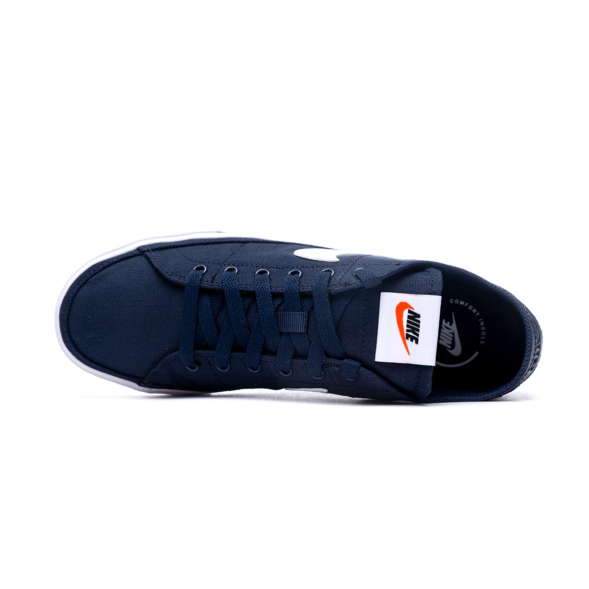 Zapatilla Nike Court Legacy Canvas Obsidian-White-Black - Fútbol Emotion